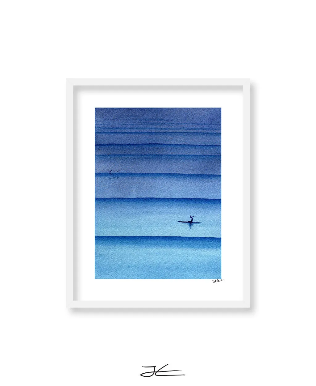 Shades of Blue - Print/ Framed Print