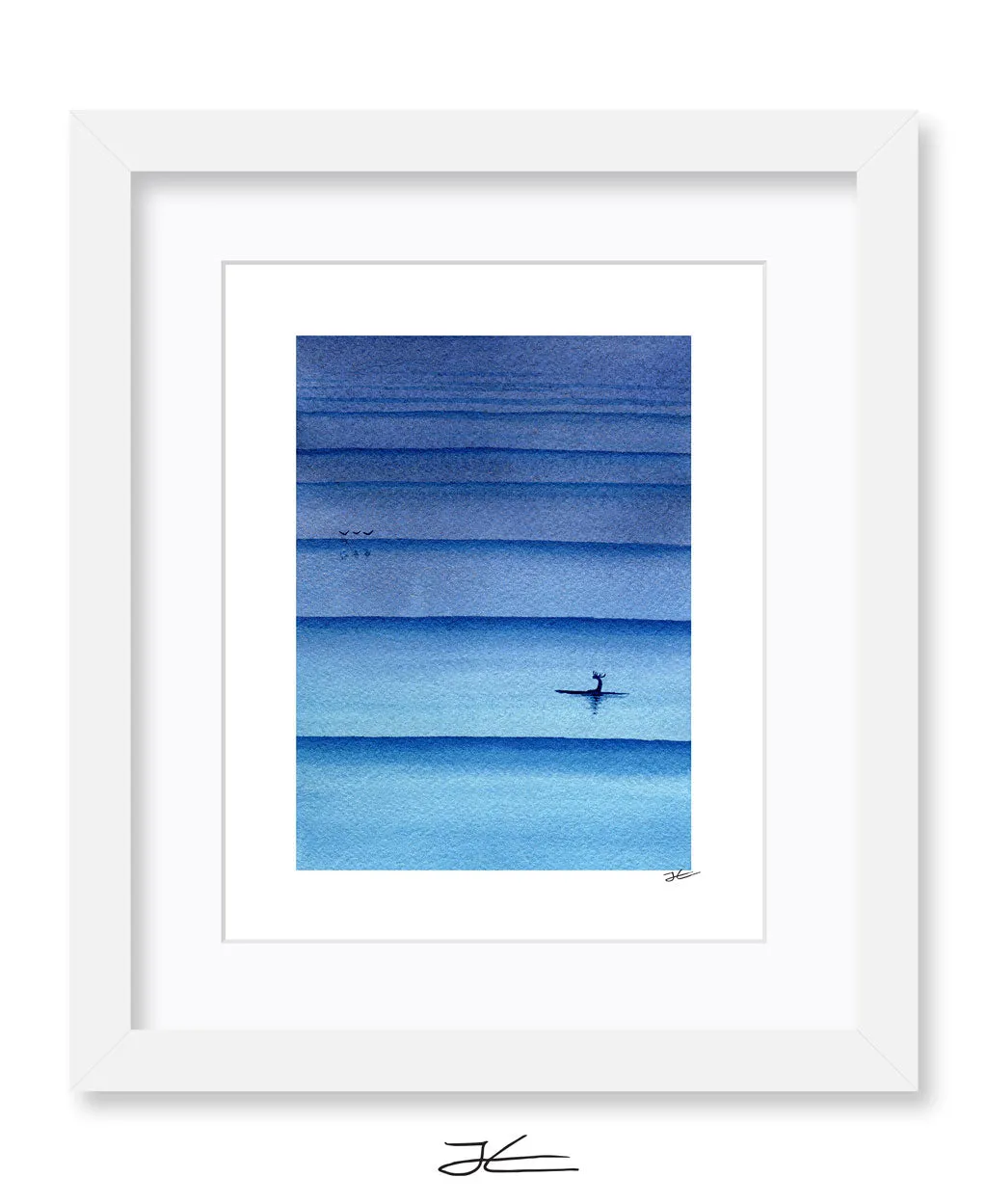 Shades of Blue - Print/ Framed Print