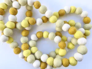 Shades of Yellow Summery Garland