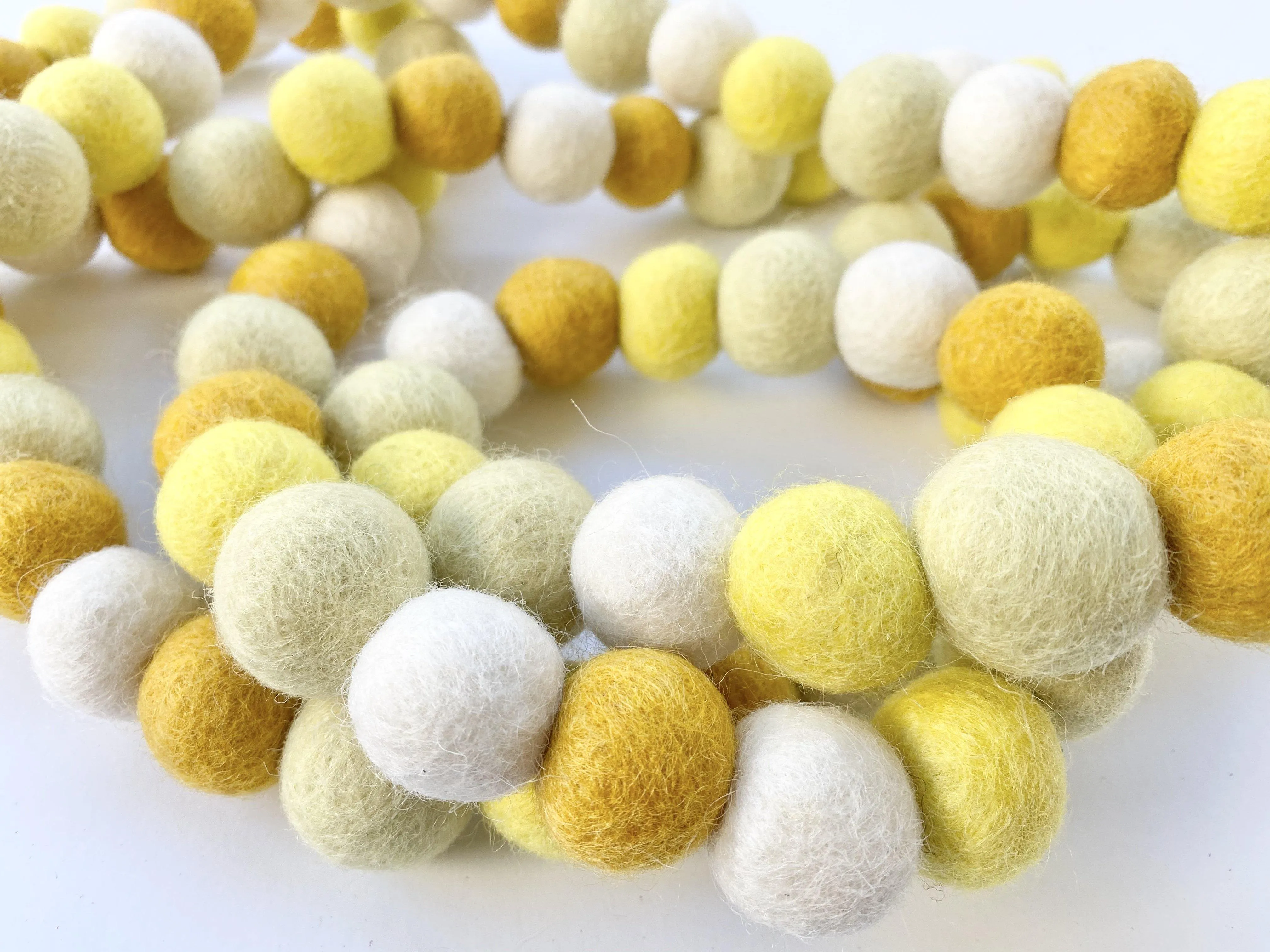 Shades of Yellow Summery Garland