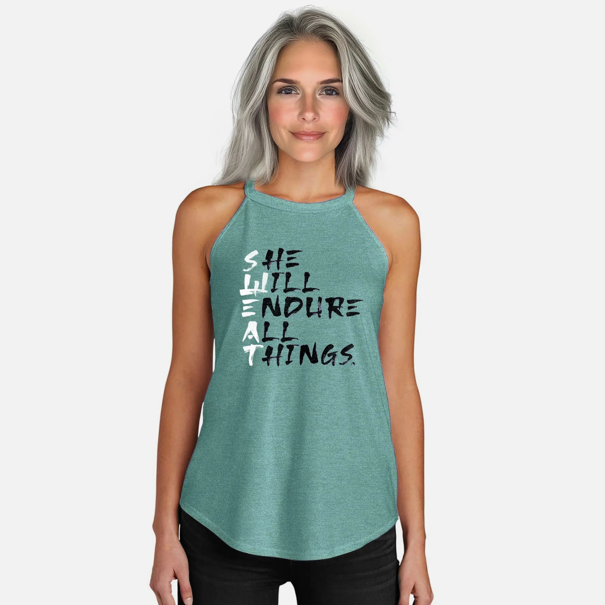 She will endure Rocker Tank Top