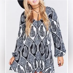 Show Me Your Mumu Donnie Paisley Print Dress Sz S