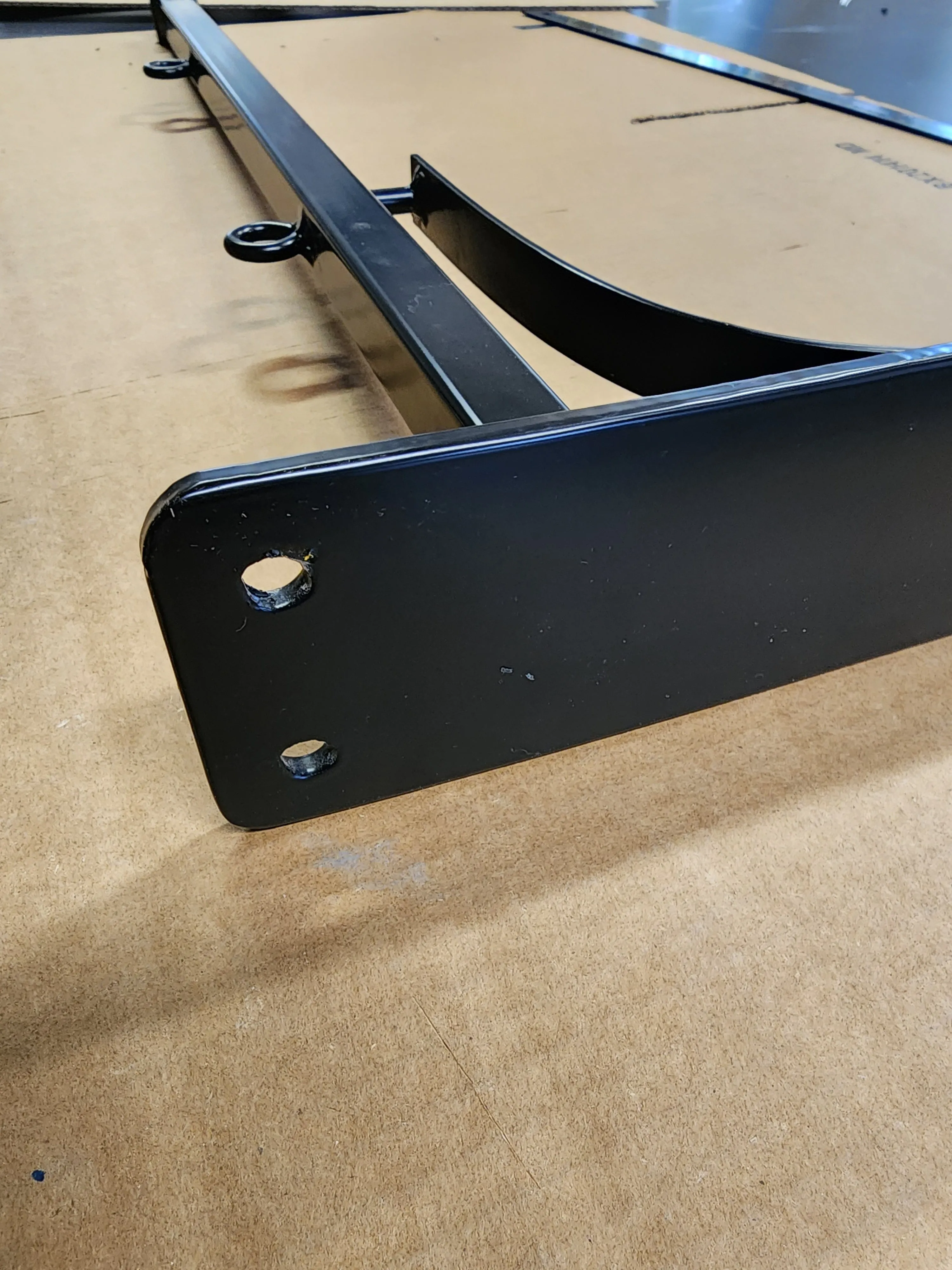 Sign Bracket with Simple Arch - NO SIGN 24" Modern Straight