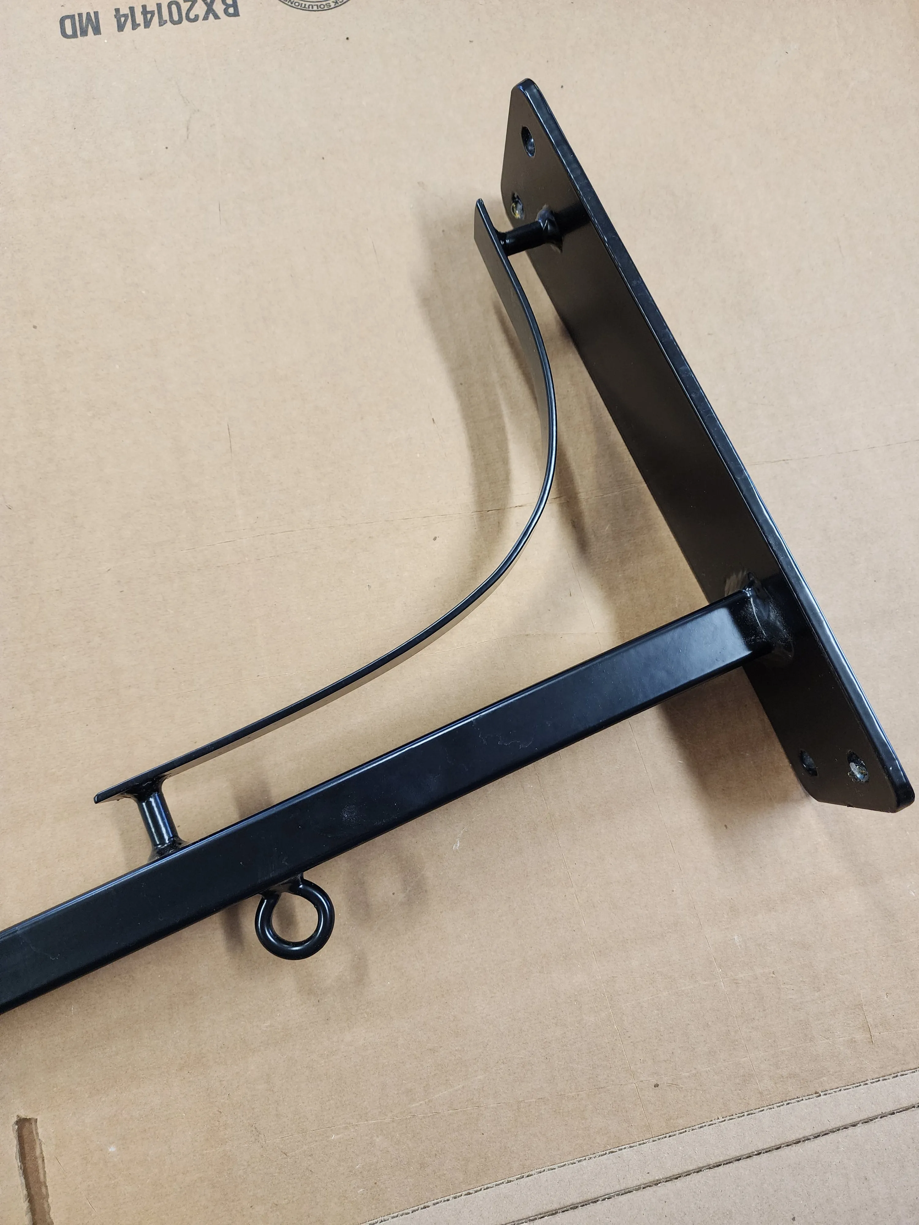 Sign Bracket with Simple Arch - NO SIGN 24" Modern Straight