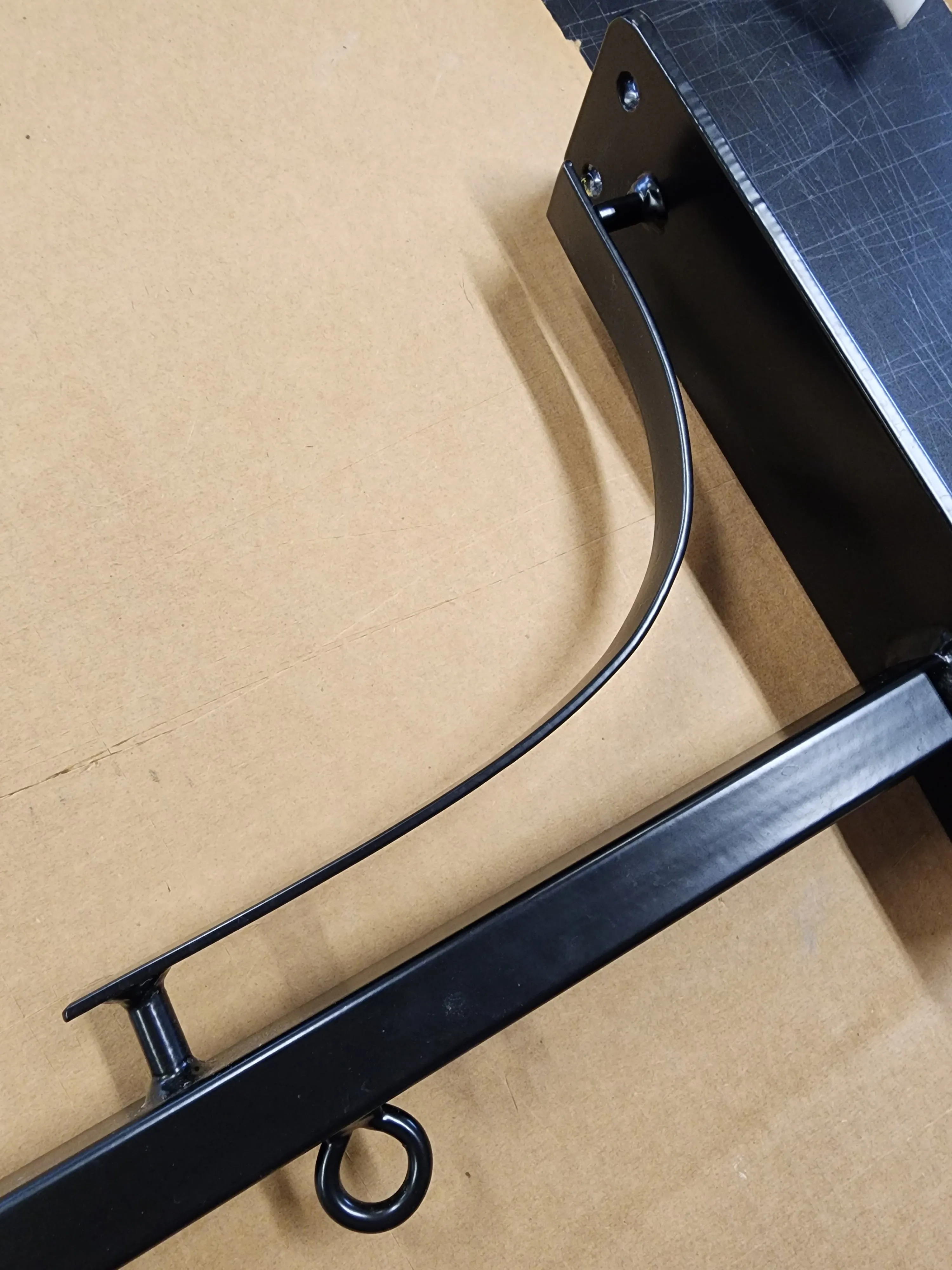 Sign Bracket with Simple Arch - NO SIGN 24" Modern Straight