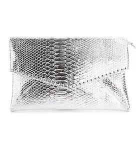 silver envelope clutch handbag women messenger bag influx of Europe and America fashion shoulder bag