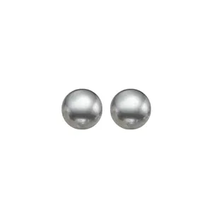 Silver (SLV 995) Classic Book Freshwater Pearls Fashion Earrings