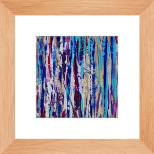 Silver Streak Framed Art Print