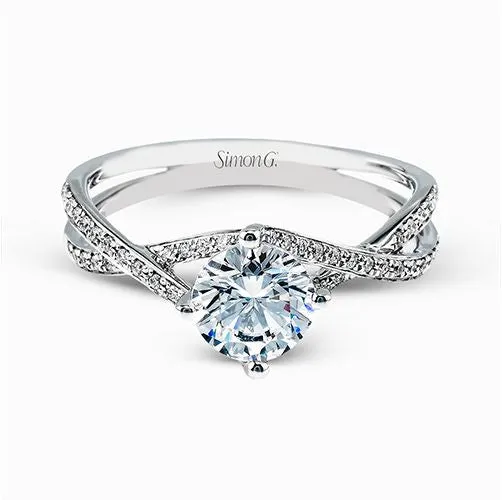 Simon G. Diamond Engagement Ring