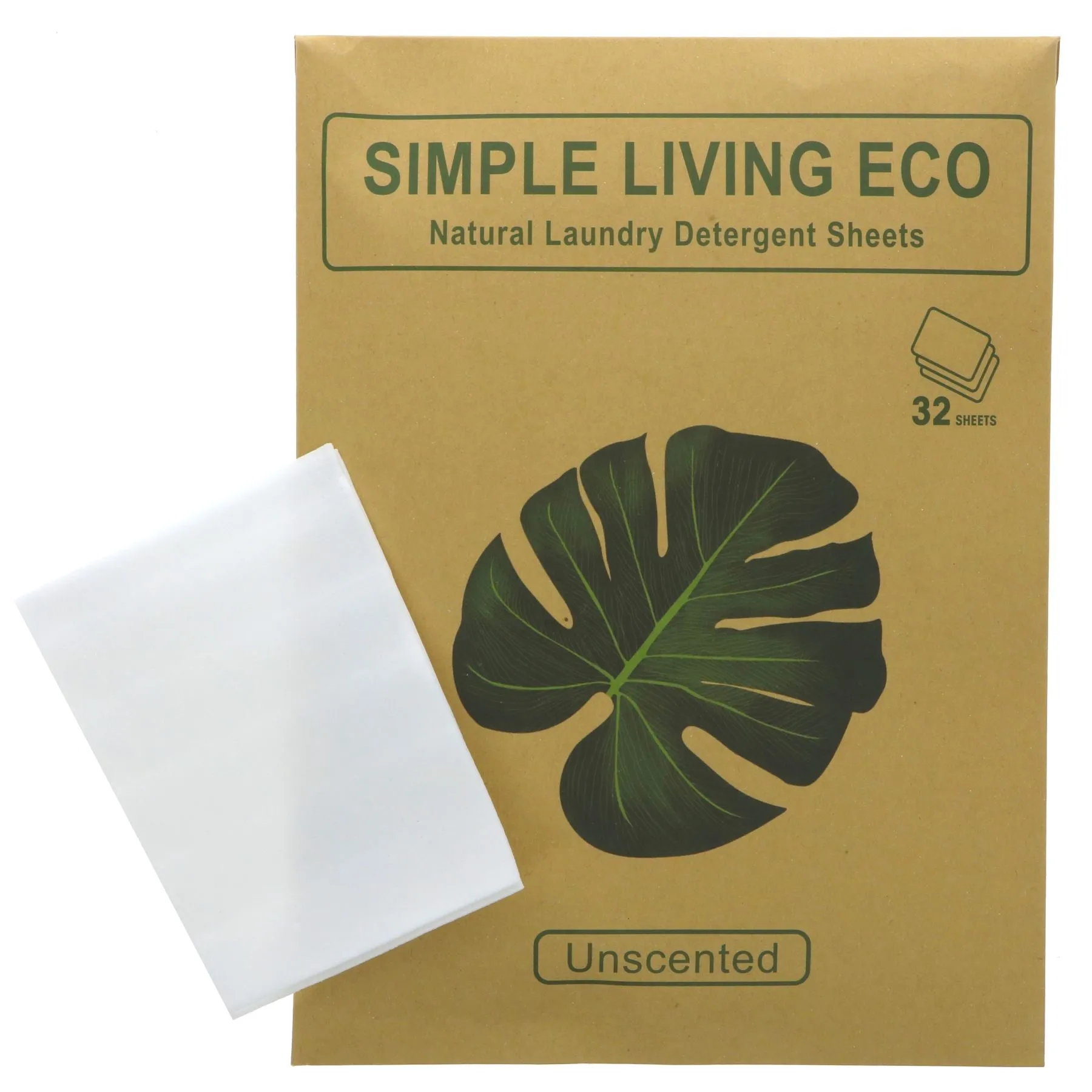 Simple Living Eco | Laundry Detergent Sheets | 32 Sheet