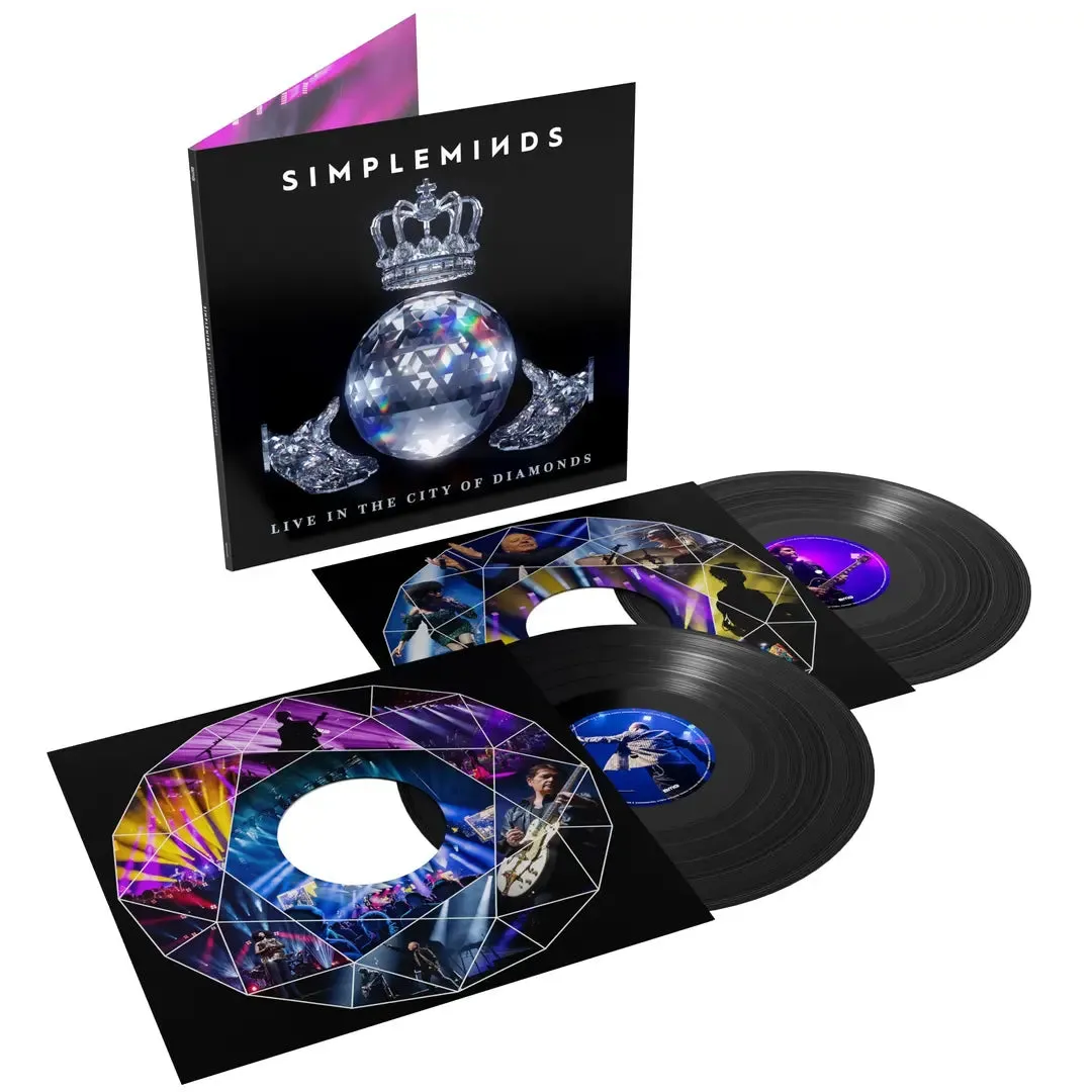 Simple Minds "Live in the City of Diamonds" 2xLP