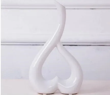 Simple Modern Ceramic Figurines Home Decoration