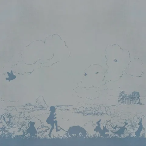 Simple Stories - Say Cheese Classic Pooh - 12x12 Single Sheets - One Big Adventure