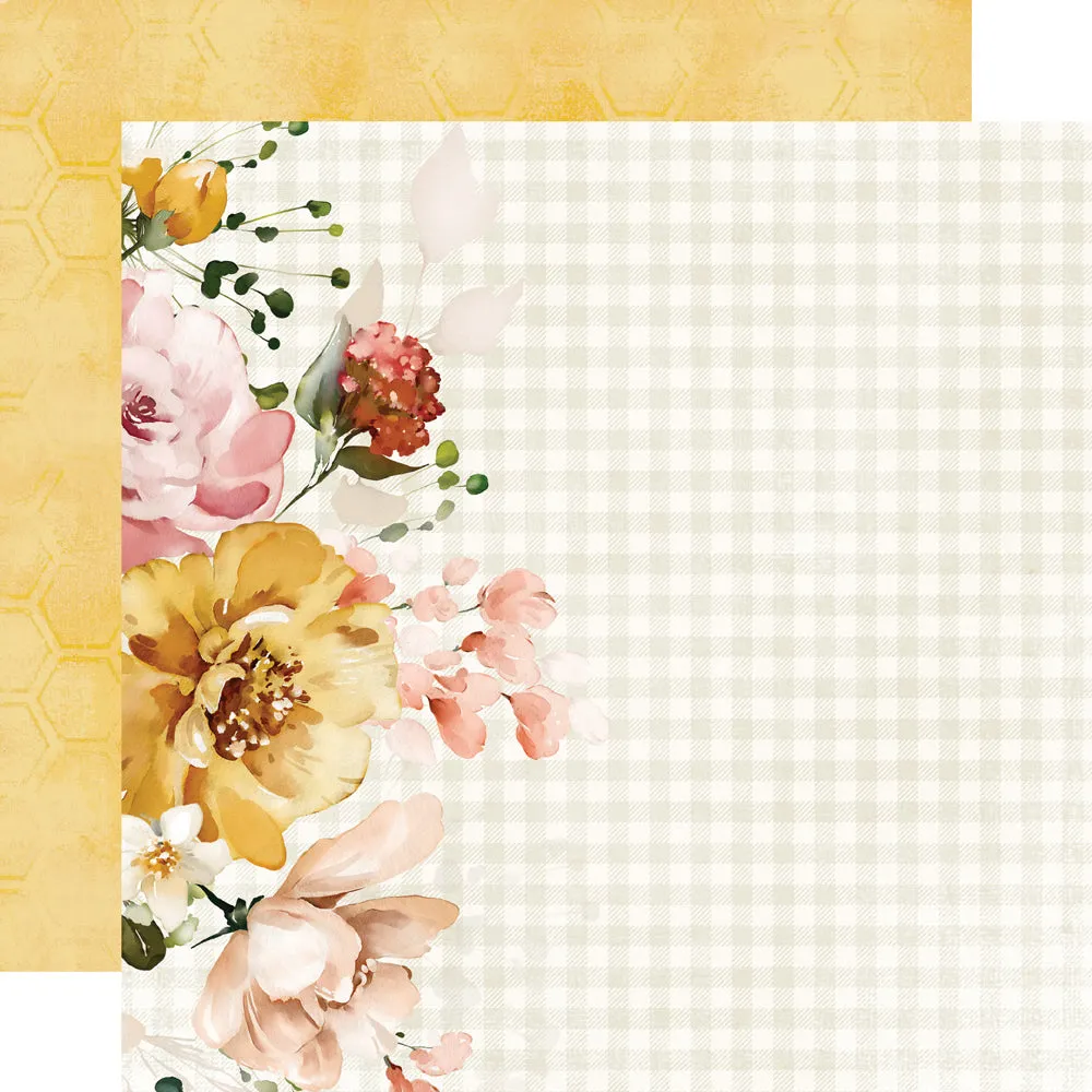 Simple Stories - Simple Vintage Spring Garden - 12x12 Single Sheet - Scatter Sunshine