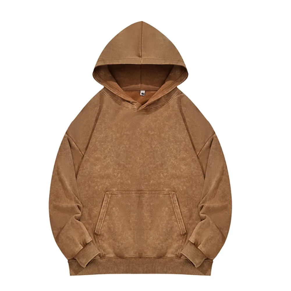 Simple washed hoodie