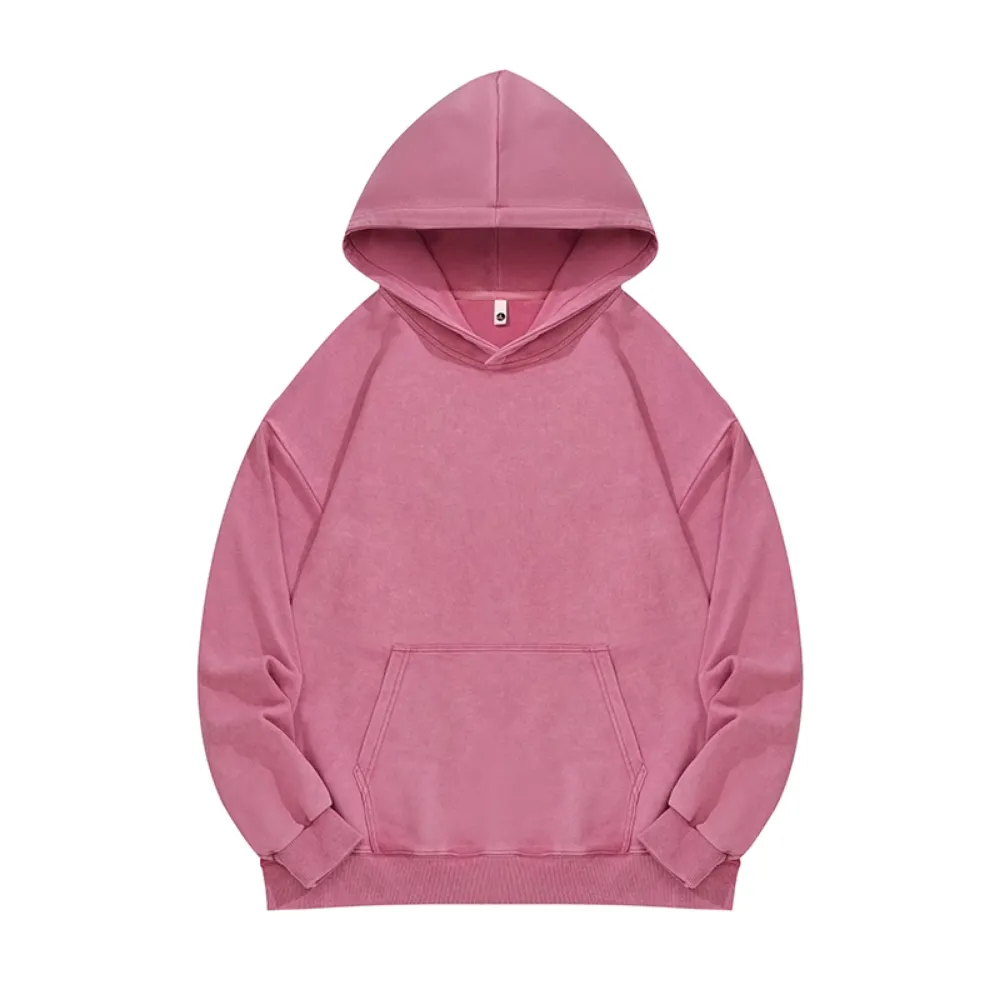 Simple washed hoodie