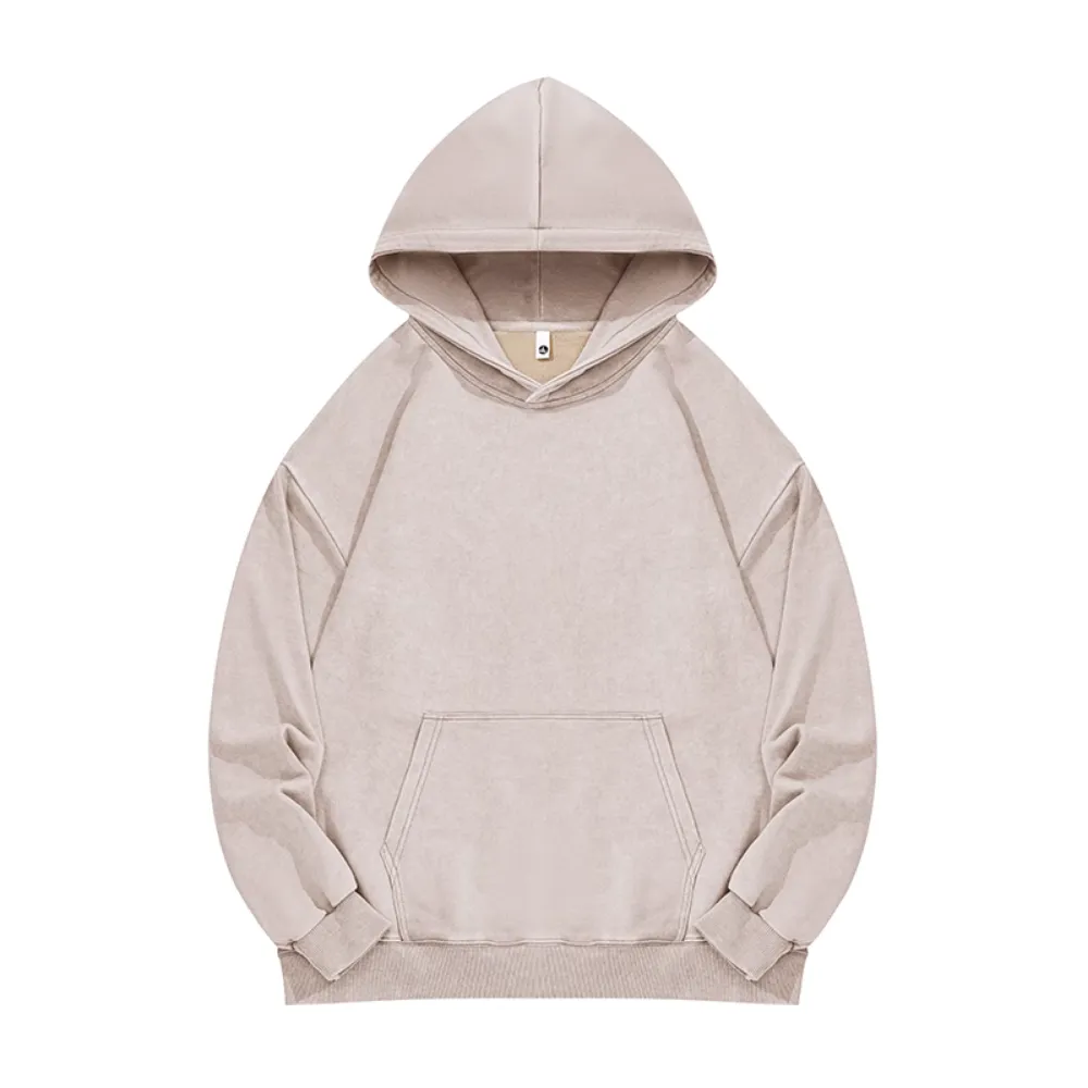 Simple washed hoodie