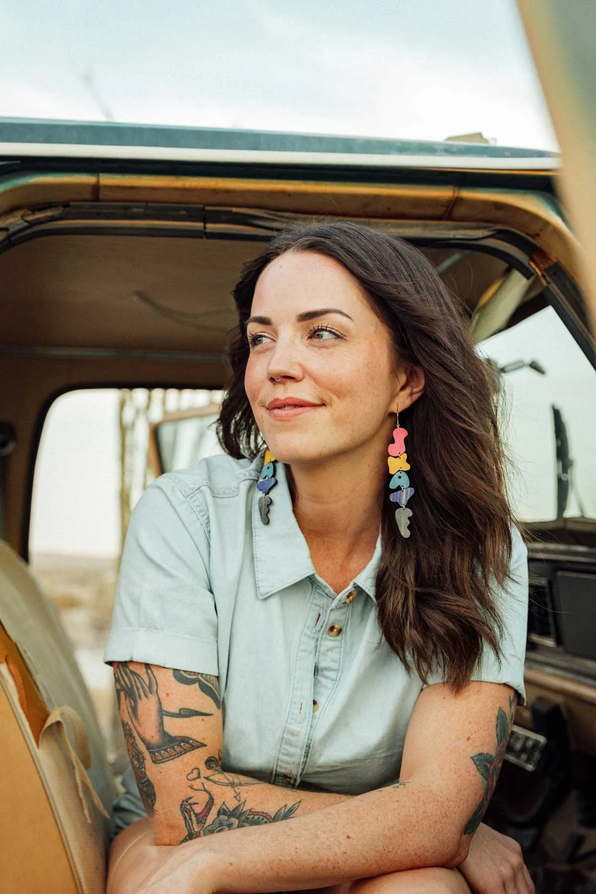 Skate Earrings
