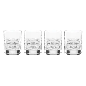 Sloane Crystal DOF Glasses, Set of 4