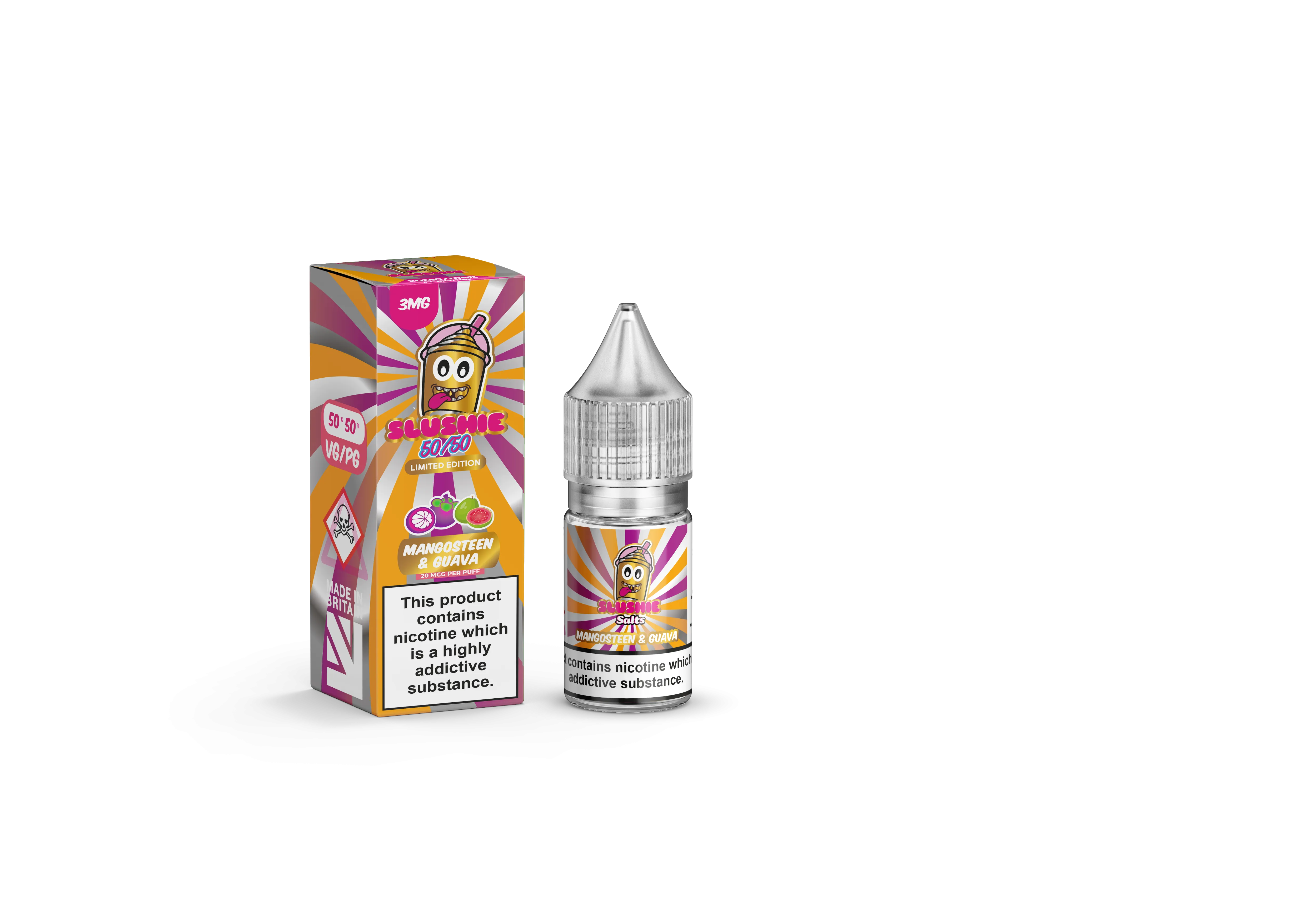 Slushie - Mangosteen Guava - 50/50 - 10ML