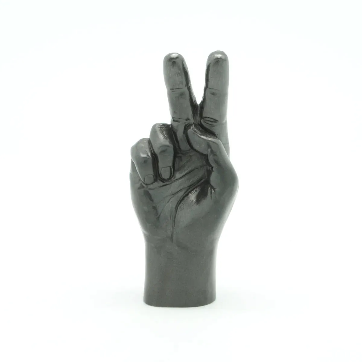 Small Graphite Peace sign hand