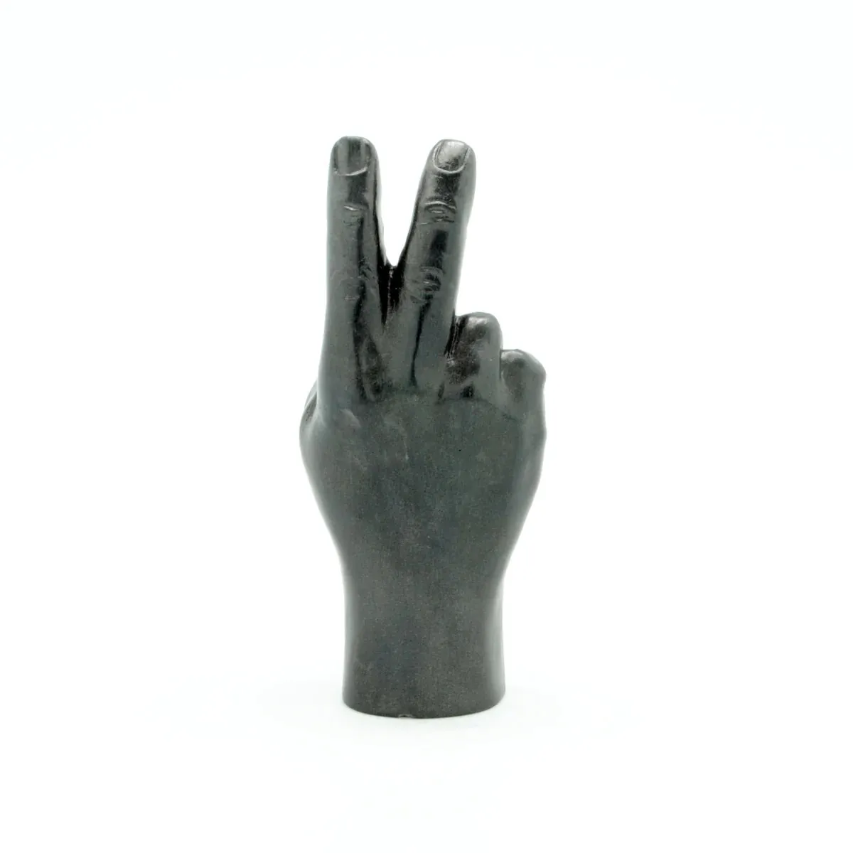 Small Graphite Peace sign hand