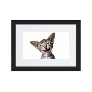 Smile! Framed Poster With Mat