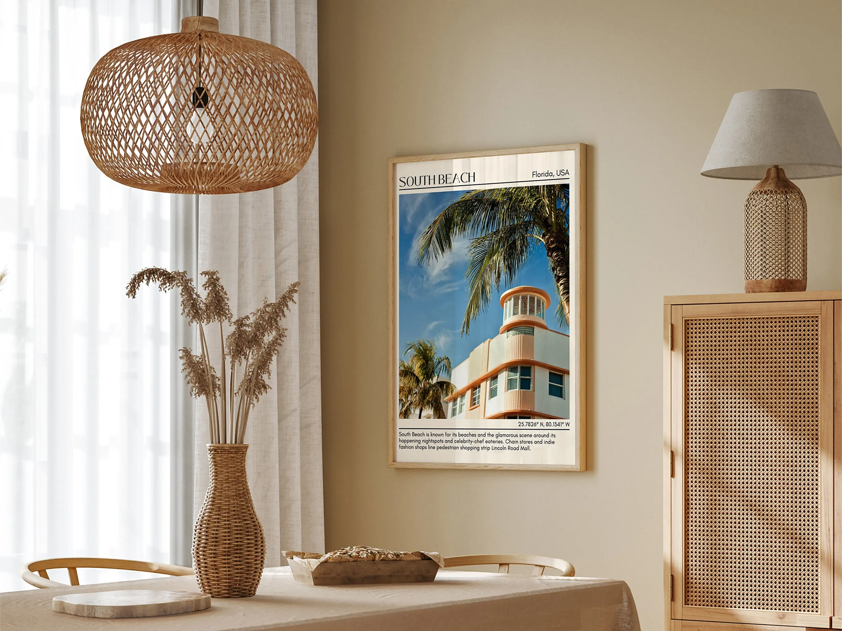 South Beach Wall Canvas, USA