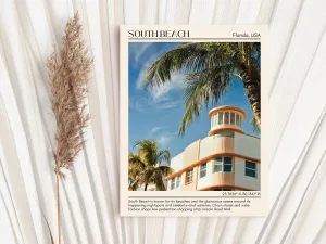 South Beach Wall Canvas, USA
