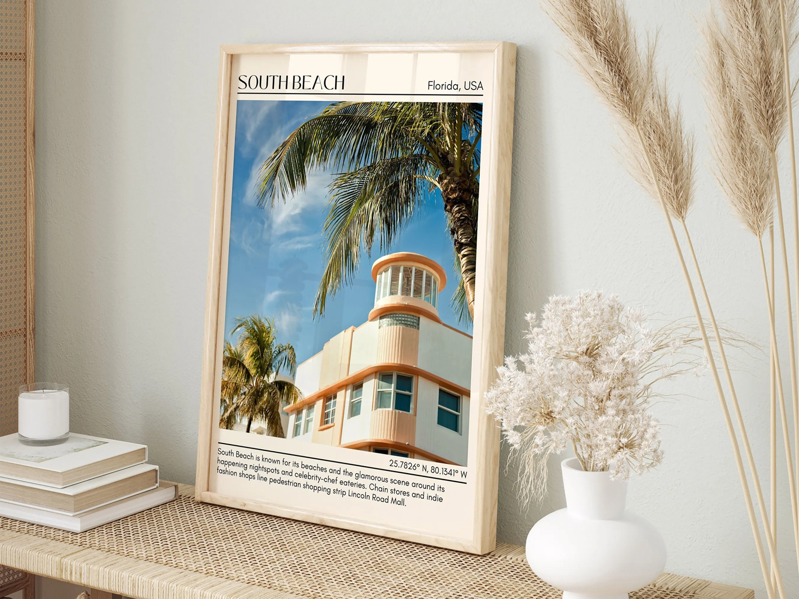 South Beach Wall Canvas, USA