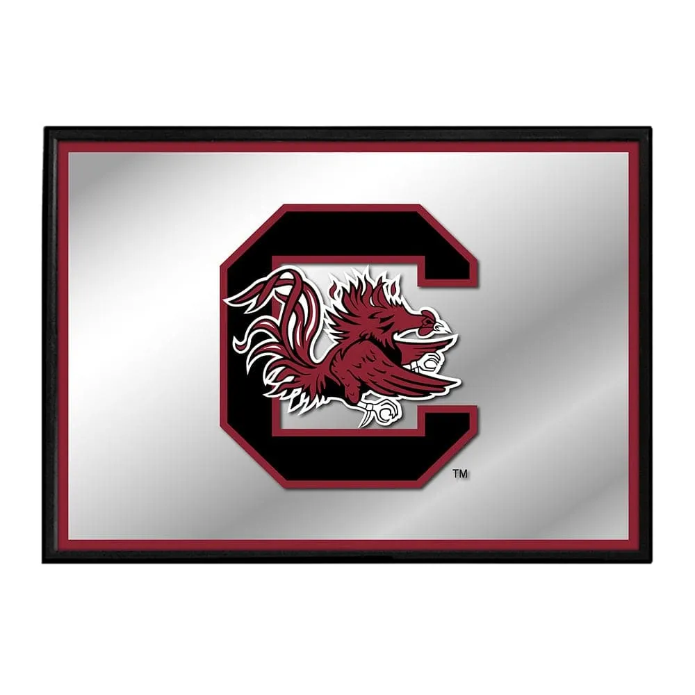 South Carolina Gamecocks: Framed Mirrored Wall Sign
