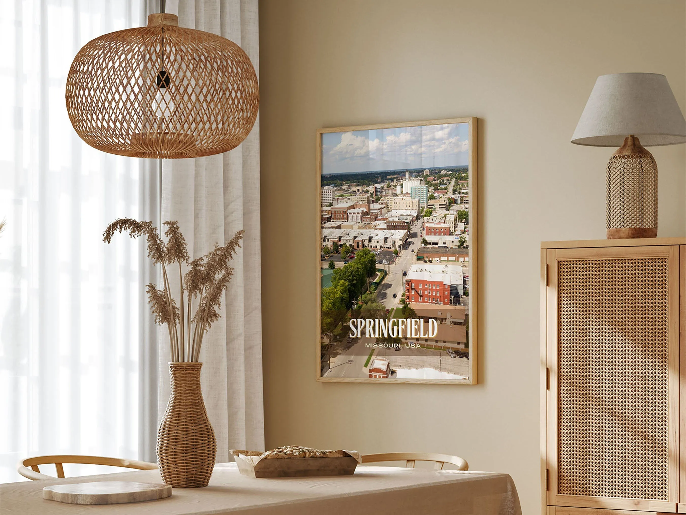 Springfield Retro Wall Art, Missouri, USA