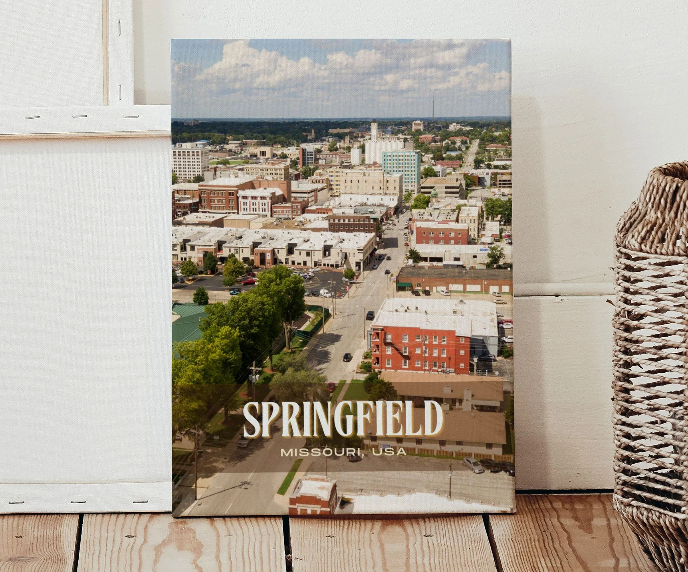 Springfield Retro Wall Art, Missouri, USA