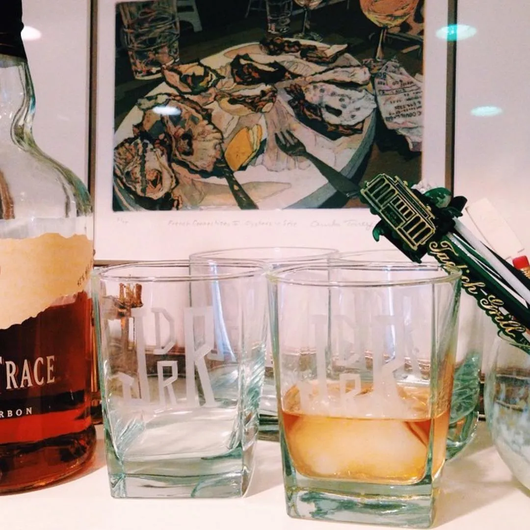 Square Rocks Glasses