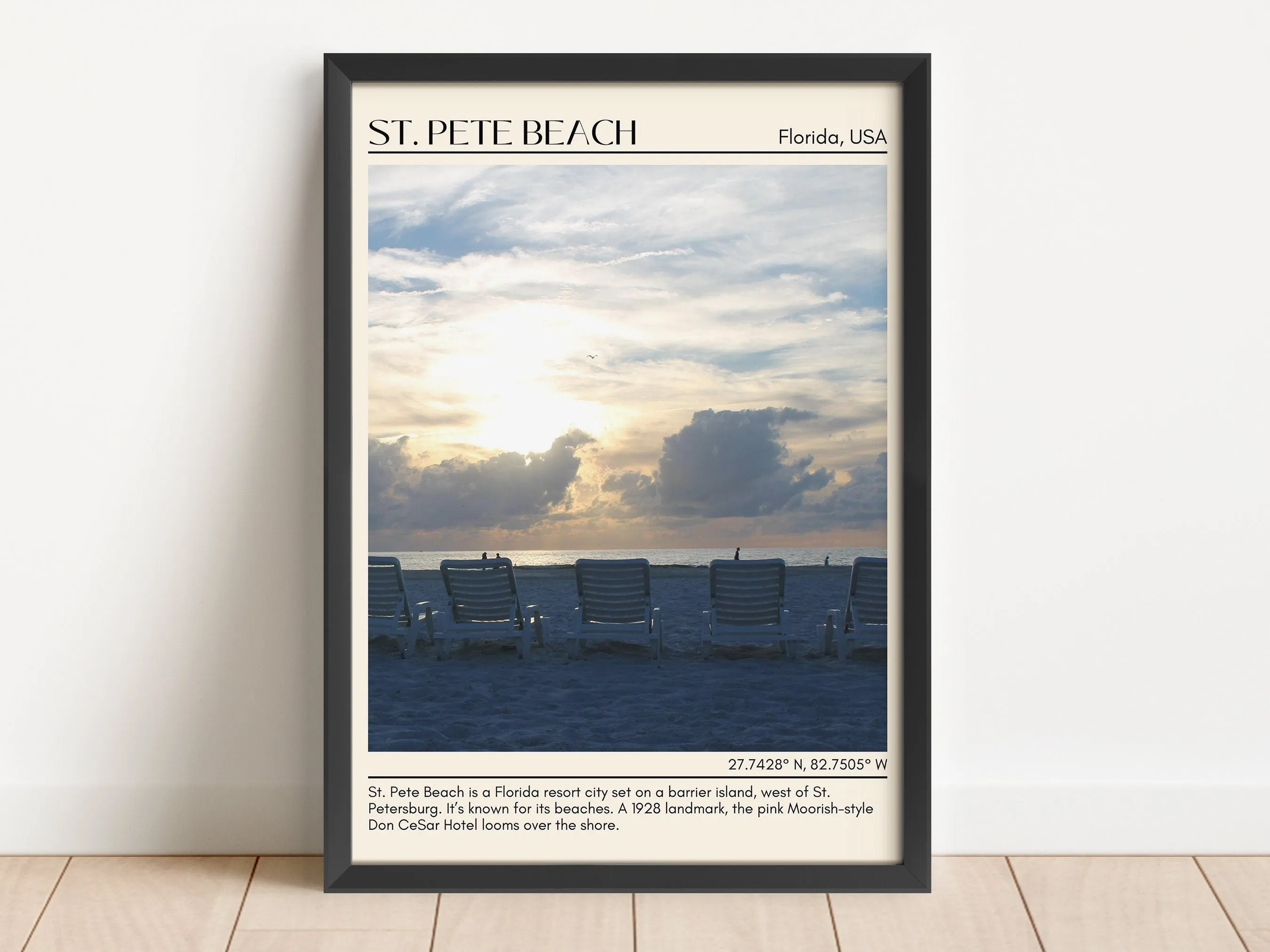 St. Pete Beach Wall Canvas, USA