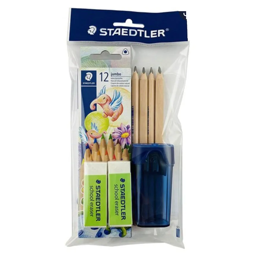 Staedtler School Packs | Coloured Pencils | Graphite Pencils | Pencil Sharpeners | Erasers