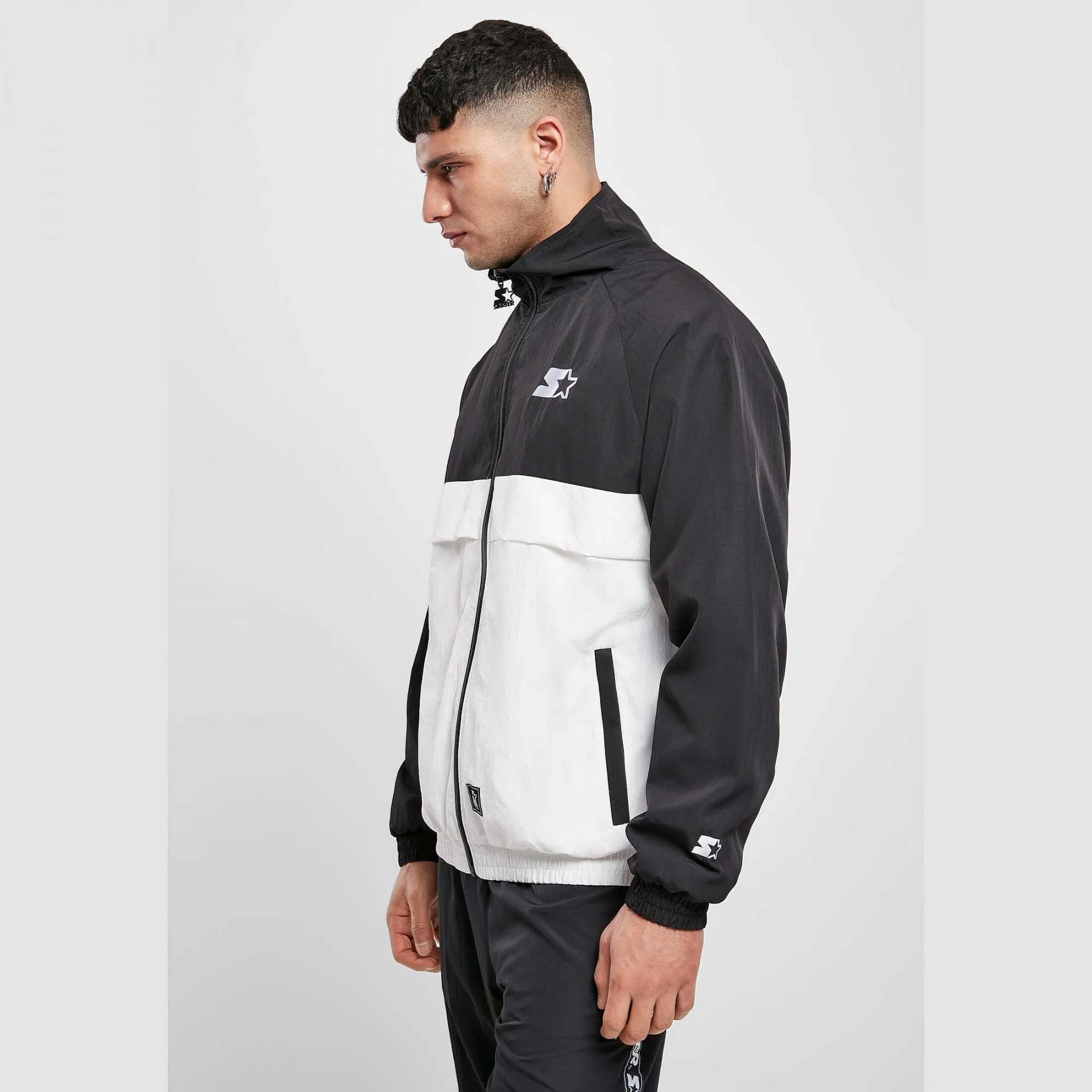 Starter Simple Jogging Jacket Black