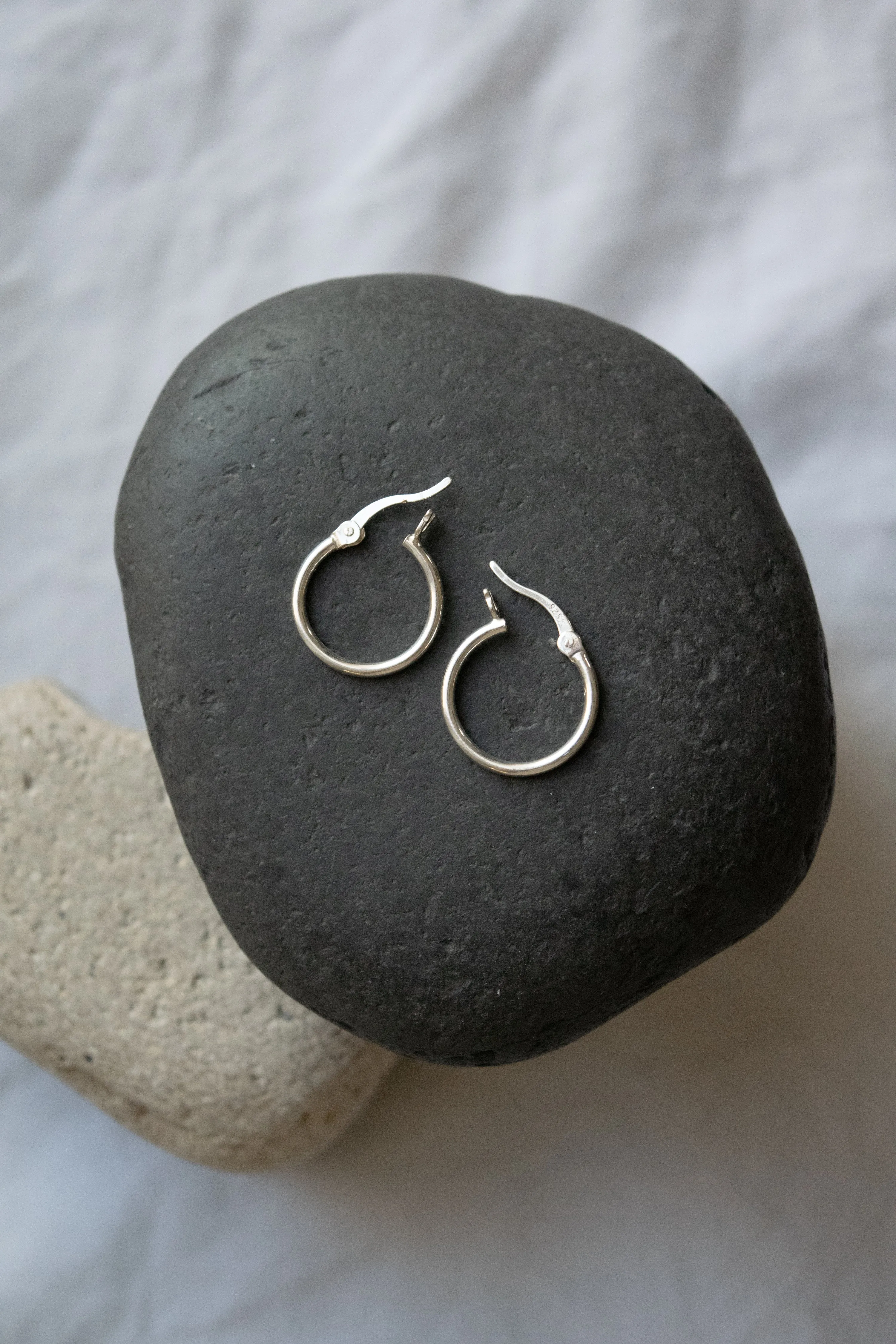 Sterling Silver Hoops