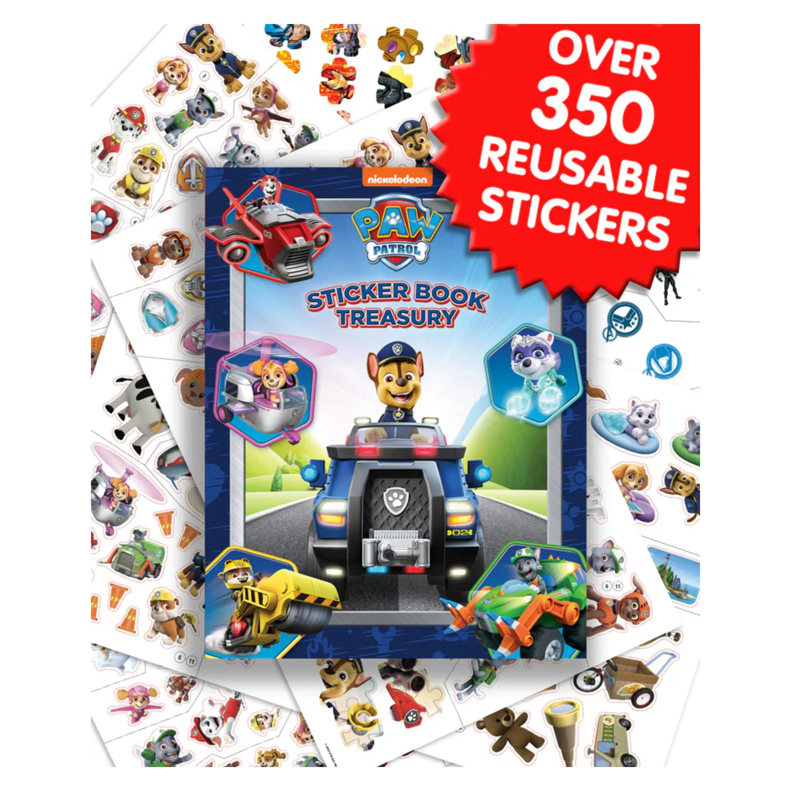 Sticker Book Treasury Nick Paw Patrol