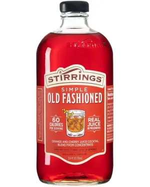 Stirrings Simple Old Fashion Cocktail Mix 750ml