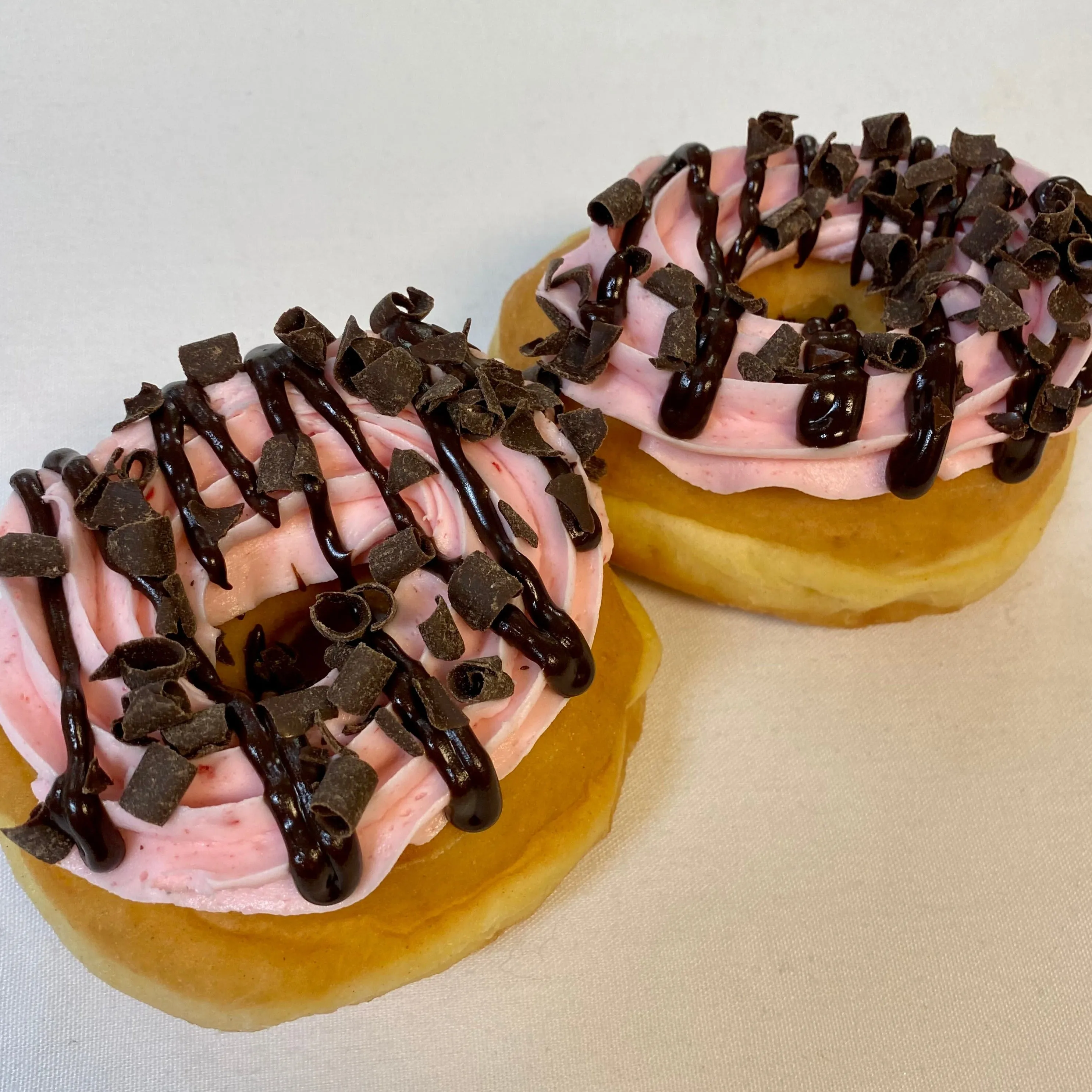 Strawberry Chocolate Gourmet Raised Donut