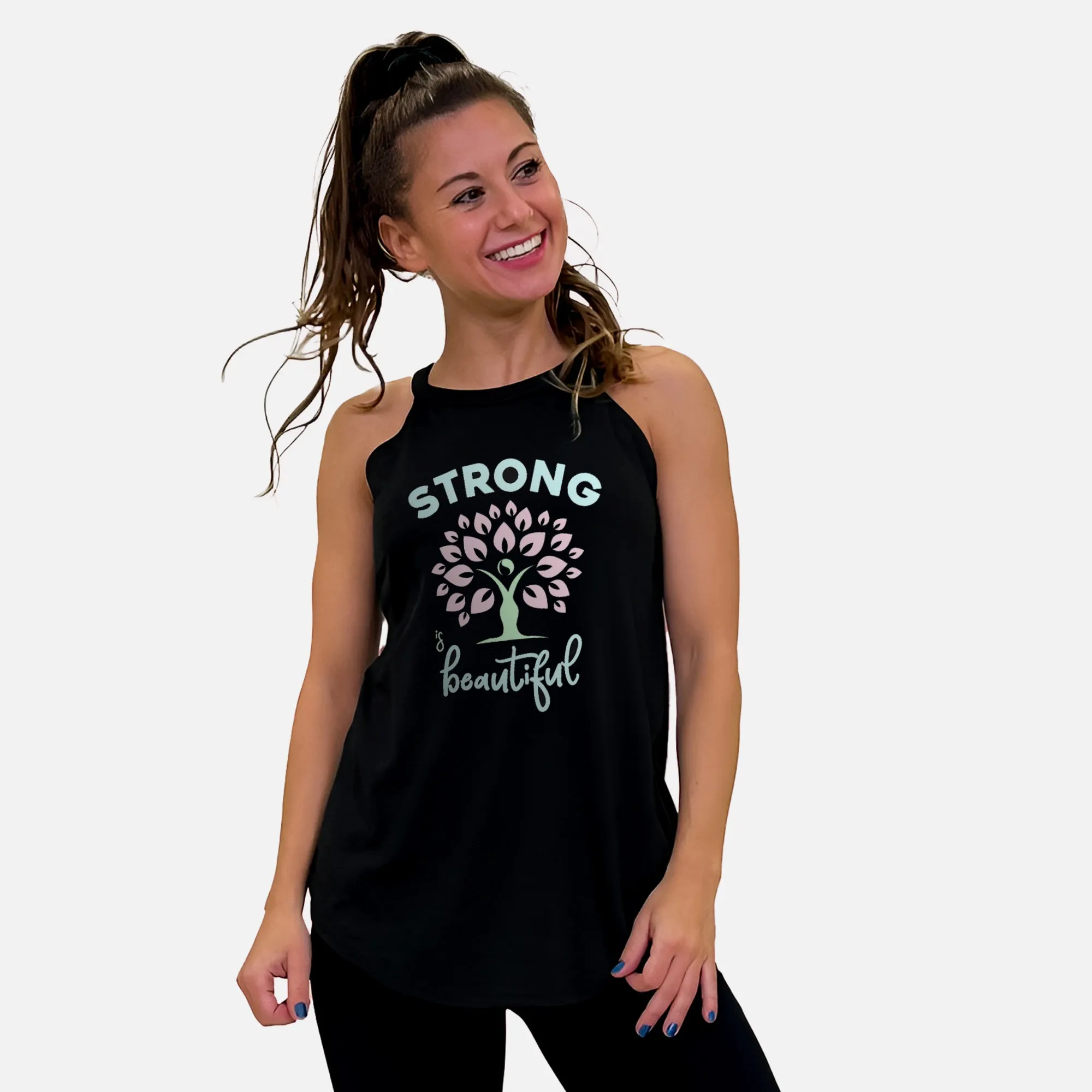Strong is Beautiful OG Rocker Tank Top