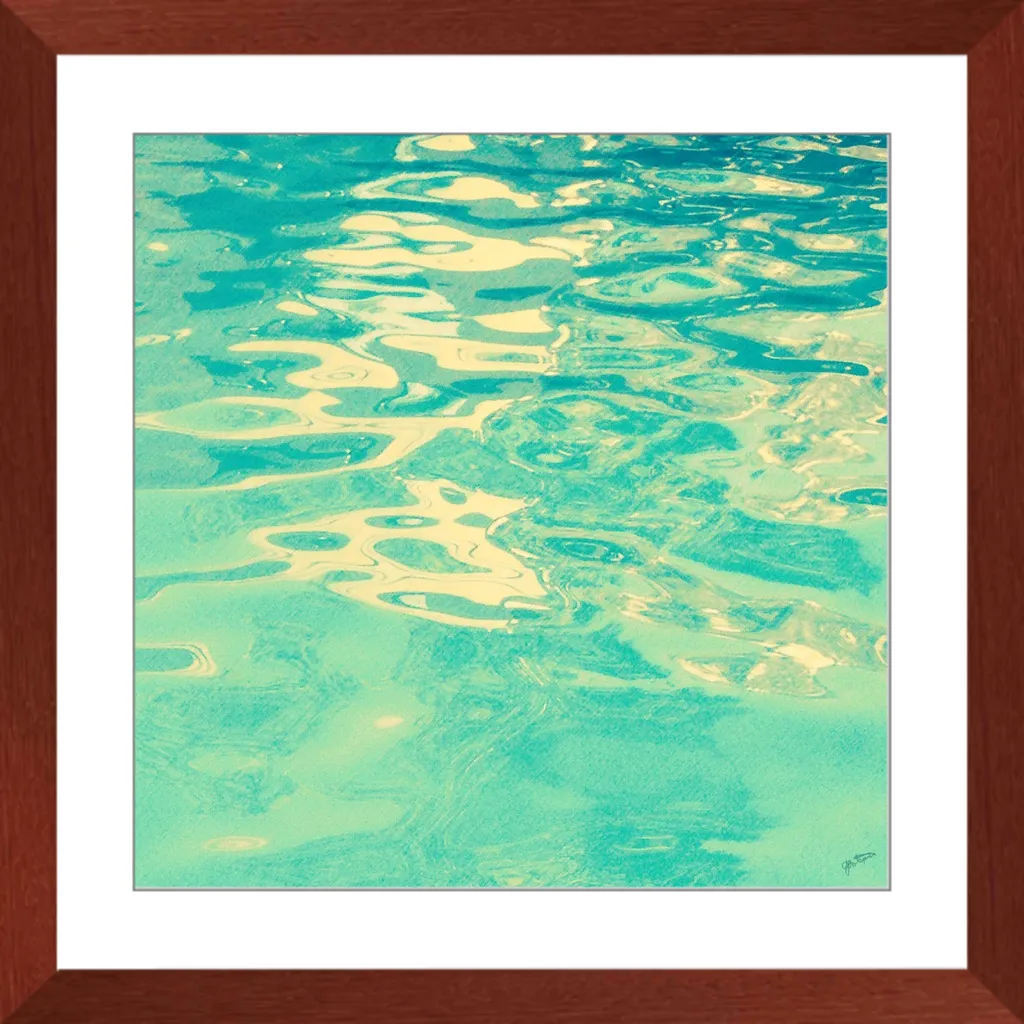 Summer Waters Framed Art Print