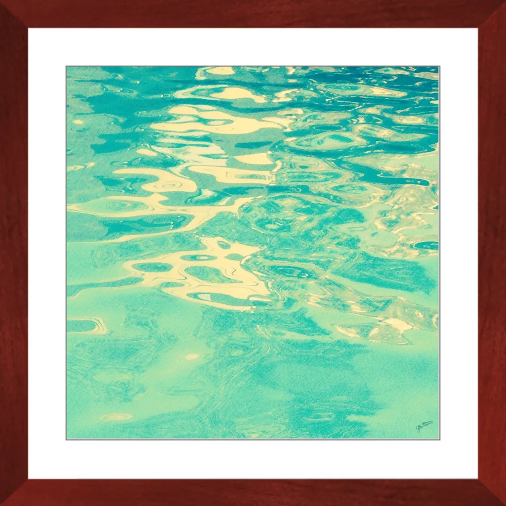 Summer Waters Framed Art Print