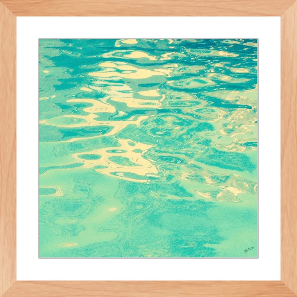 Summer Waters Framed Art Print