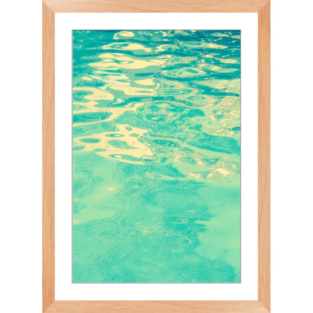 Summer Waters Framed Art Print