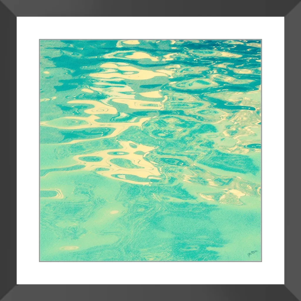 Summer Waters Framed Art Print