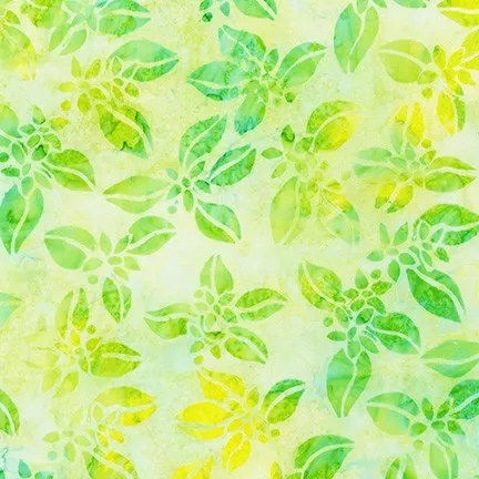 Summer Zest Batiks Lime - (3)