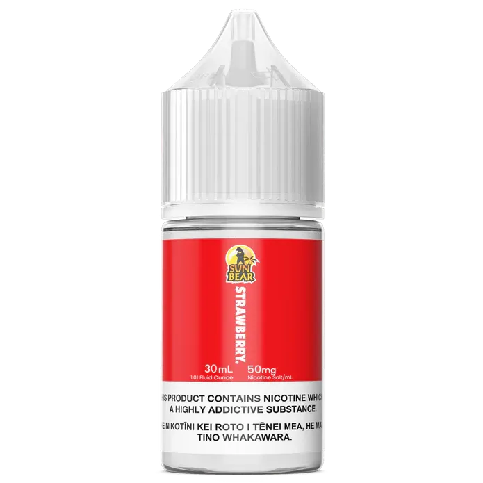 SunBear Salts - Strawberry - 30ml