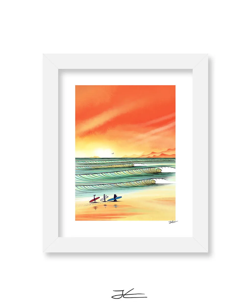 Sunset Bay - Print/ Framed Print